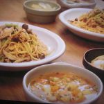 「きのう何食べた？」レシピ9話 ミネストローネ、きのこのパスタ、かぶのサラダ、梅干しと海苔のお茶漬け